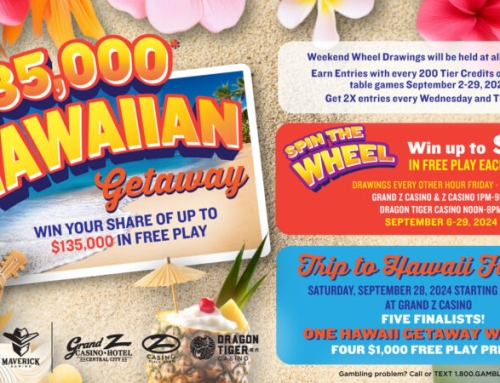 Hawaiian $135,000 Getaway | Dragon Tiger Casino